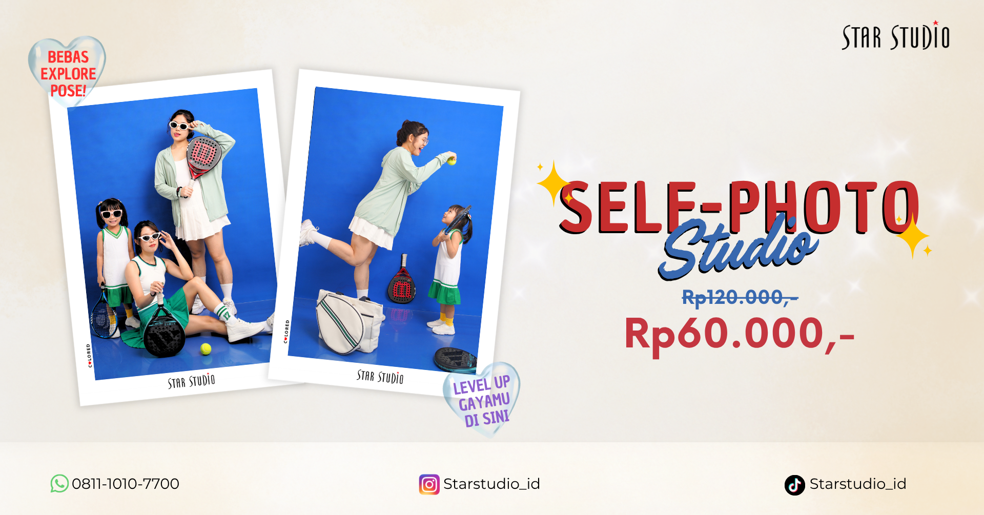 Selfie Studio cuma Rp.60.000